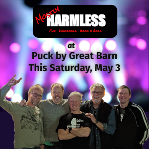 Happy Spring from the Mostly Harmless&nbsp;Band!!